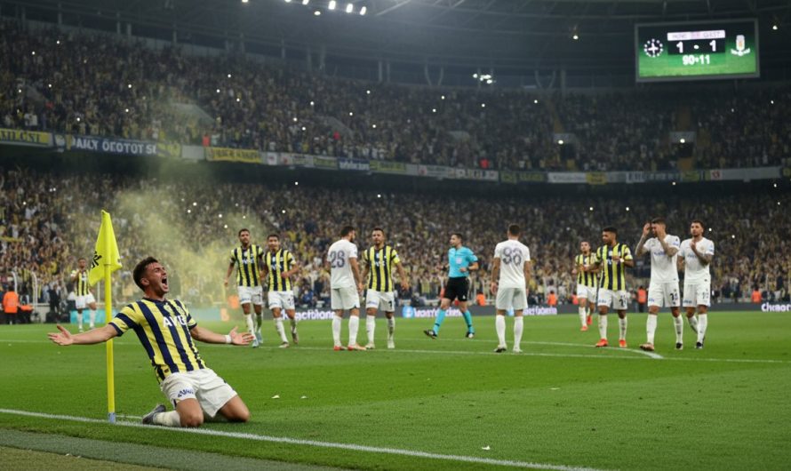Fenerbahçe ve Kasımpaşa’nın Kadıköy’deki Dramı: 1-1 Sonuç