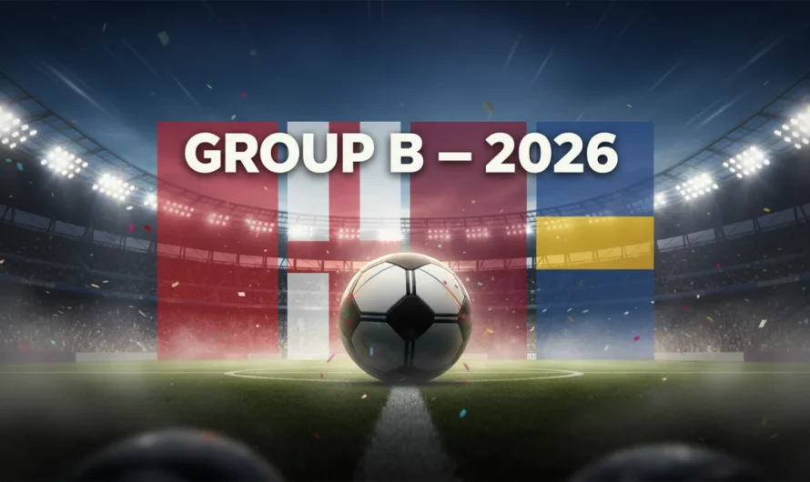 2026 Dünya Kupası B Grubu: Heyecan Dolu Karşılaşmalar için Hazır Takımlar