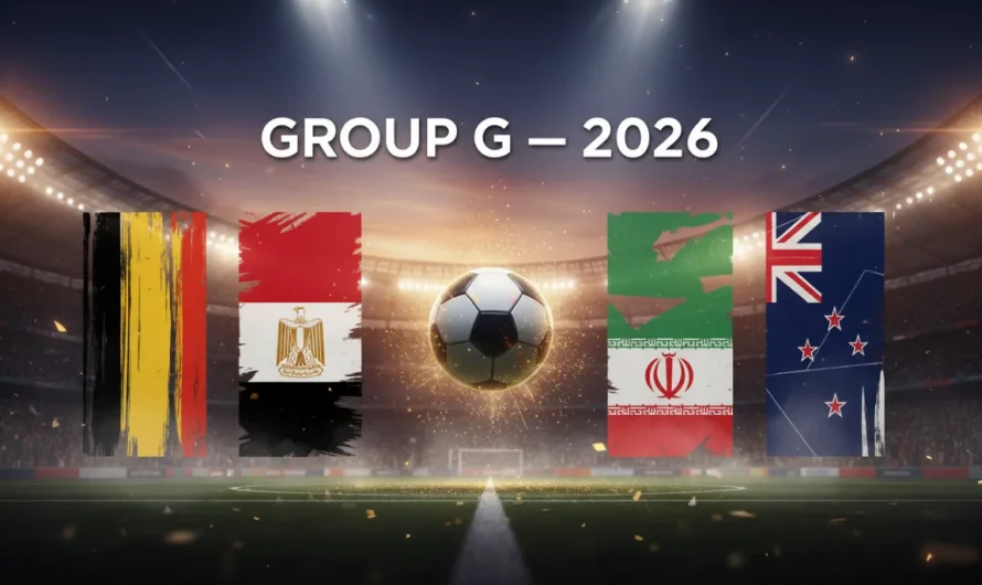 2026 Dünya Kupası: G Grubu Analizi, Eşleşmeler ve Takım Performansları