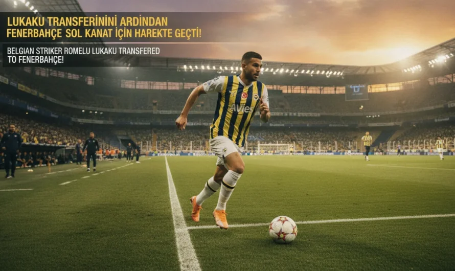 Fenerbahçe’de Sol Açık Planı Hız Kazandı