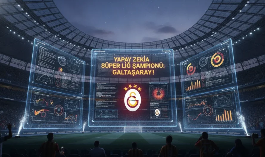 Yapay Zekânın Süper Lig Zirvesinde Galatasaray Yorumlaması